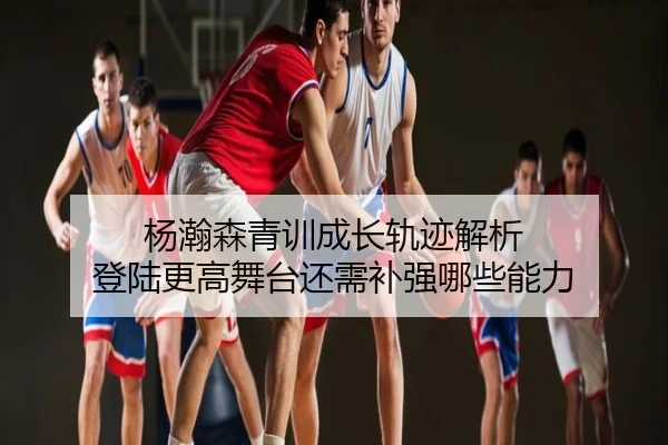 杨瀚森青训成长轨迹解析 登陆更高舞台还需补强哪些能力